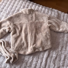 ボアジャケットベルト付き（レディース）の画像