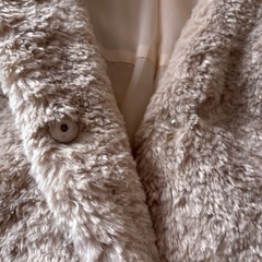 ボアジャケットベルト付き（レディース）の画像