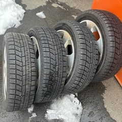 ⭐︎⭐︎スズキ純正14インチアルミ冬タイヤ付き21年製⭐︎⭐︎の画像