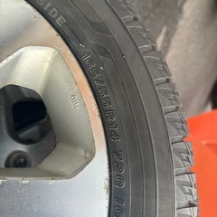 ⭐︎⭐︎スズキ純正14インチアルミ冬タイヤ付き21年製⭐︎⭐︎の画像