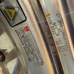 アルファード　WORK21インチホイールの画像