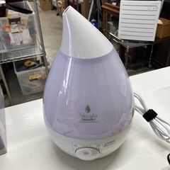 O 2511-520 超音波式アロマ加湿器　SHIZUKA TOUCHプラス　キズ汚れ有りの画像