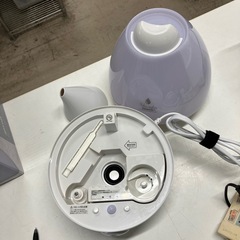 O 2511-520 超音波式アロマ加湿器　SHIZUKA TOUCHプラス　キズ汚れ有りの画像