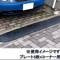 段差プレート ゴム製 コーナンオリジナル TR001の画像