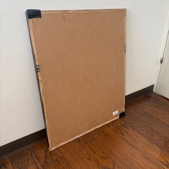 木製フレームの壁掛けミラー（50×60cm）2つsetの画像