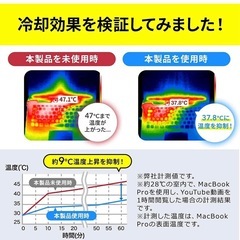 ノートパソコンクーラーの画像