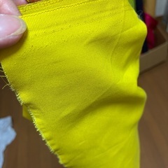生地　落ち着いた黄色　少し厚めの画像