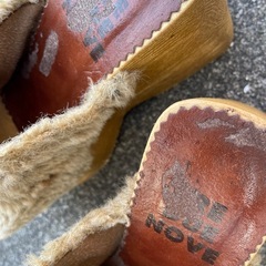 モコモコ可愛い厚底サンダルの画像