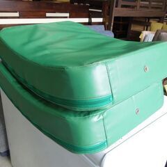 ② ISAMI MARTIAL ARTS WORLD イサミ キックミット 2点セット グリーン 空手 キックボクシング 格闘技 トレーニング 札幌市 新道東店の画像