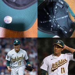 ニューエラ 9THIRTY オークランドアスレチックスの画像