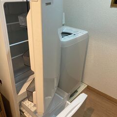 【1～2人暮らしにおすすめ】洗濯機（説明書付き）4.5kg（2024年製）の画像