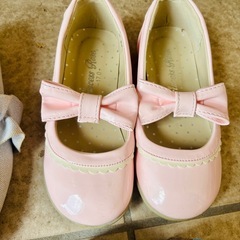 中古子供靴　フォーマル　サンダル　17〜19センチの画像