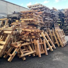 井桁・パレット・木・木材の画像