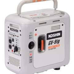 752 カセットガス式 インバータ発電機 工進 KOSHIN GV-9ig 未使用展示品の画像