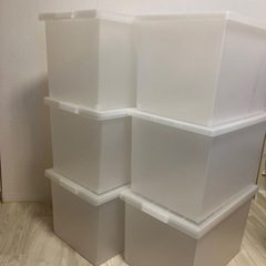 無印良品　ポリプロピレン収納ボックスの画像