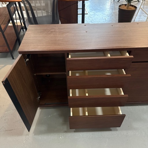 サイドボード　大川家具　モーブル