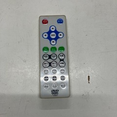 I 2511-521 アズマDVDプレイヤー　リモコンあり　通電確認済み　キズ汚れ有りの画像