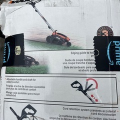 WORX 2-in-1コード式電動エッジャー兼トレンチャー🍉プロフ必読　の画像