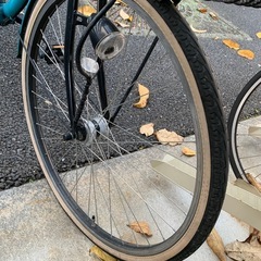 7段ギア付き自転車　美品の画像