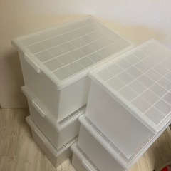 無印良品　ポリプロピレン収納ボックスの画像