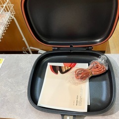 【IH対応】ハッピーコール ホットクッカーグルメパン ブラウンの画像