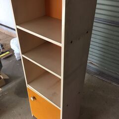 【引き取り限定。越前市】小棚　高さ130cm　24日迄に引取りできる方。の画像