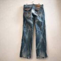 古着/ジーンズ/ジーパン/エドウィン/EDWIN 503/Blue Trip/SIZE30×32/バックポケットにレザー/2007年頃の画像