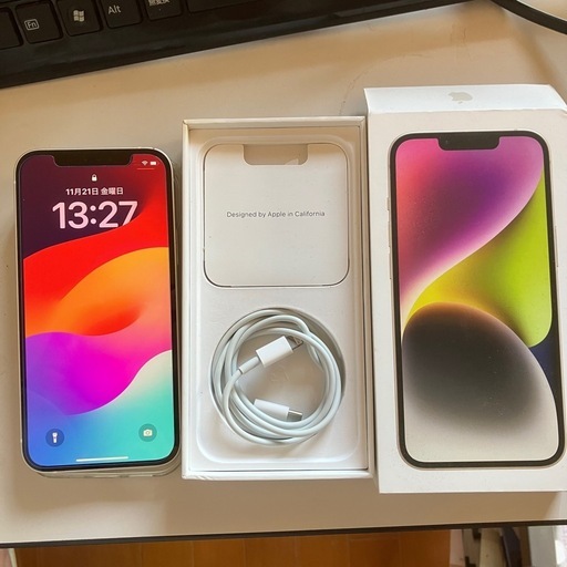 (引き渡し済み)iPhone12 ホワイト64GB 