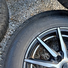 冬タイヤ15インチ★ 205/70R15 ★ PCD114アルミ付きスタッドレス ★ バリ山深溝４本組！★ セレナ ヴォクシー の画像