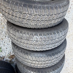 冬タイヤ15インチ★ 205/70R15 ★ PCD114アルミ付きスタッドレス ★ バリ山深溝４本組！★ セレナ ヴォクシー の画像