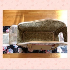 ペット キャリーバック　ダミエ柄　豹柄　小型　ペットの画像