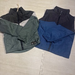 男の子　110ロンT 120上着セットの画像