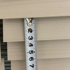 ニトリ　木製ブラインド2枚セットの画像