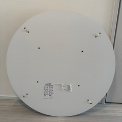 こたつテーブル 直径80cm ホワイト系
の画像