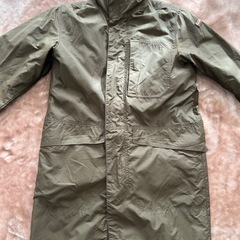 ナパピリNAPAPIJRIモッズコート マウンテンパーカー cort アウター 冬服 秋服 紳士服 ジャンパー ジャンバー ジャケット ベストカーキグリーンメンズmen’s男性用サイズSの画像