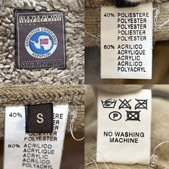 ナパピリNAPAPIJRIモッズコート マウンテンパーカー cort アウター 冬服 秋服 紳士服 ジャンパー ジャンバー ジャケット ベストカーキグリーンメンズmen’s男性用サイズSの画像