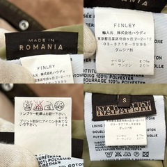 ナパピリNAPAPIJRIモッズコート マウンテンパーカー cort アウター 冬服 秋服 紳士服 ジャンパー ジャンバー ジャケット ベストカーキグリーンメンズmen’s男性用サイズSの画像