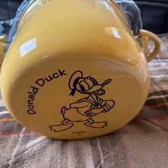 未使用　ドナルドダック両手鍋22cmの画像