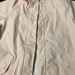 H&M レインジャケット ピンク ガールズ  女の子 レインコート 110/116　の画像