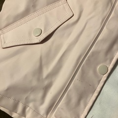 H&M レインジャケット ピンク ガールズ  女の子 レインコート 110/116　の画像
