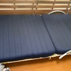 折りたたみ電動リクライニングベットの画像