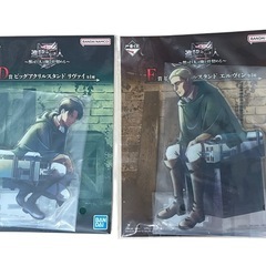 ✨進撃一番くじ♡超大型2体＆リヴァイ入新品32点セット╰(*´︶`*)╯♡の画像
