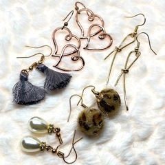 ハンドメイドピアスまとめ売りの画像