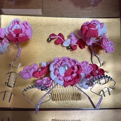 七五三用髪飾り　日本髪用の画像