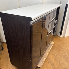 ジモティー特別価格🉐 N1190★キッチンカウンター★キッチンボード★幅1405mmの画像