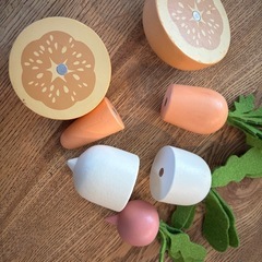 ままごと　木製　マグネットの画像