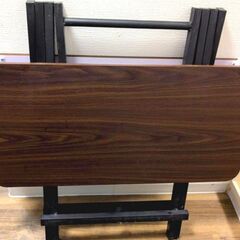 【引き取り希望】ダイニングテーブル 折りたたみデスク 約70×70×74cmの画像