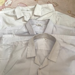 180㎝　半袖　スクールシャツ　3枚組の画像