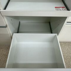 ★リユースのサカイ高崎店★TJ13427 髙橋木工所 食器棚 白 H200×D51×W120.3 クリーニング済みの画像