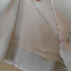 チューリップ柄ワンピースの画像